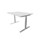 Chat FSC skrivbord DL 120x80 cm sølv understel