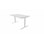 Chat FSC skrivbord DL 140x80 cm hvidt understel