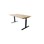 Work skrivebord 160x80 cm, sort stel
