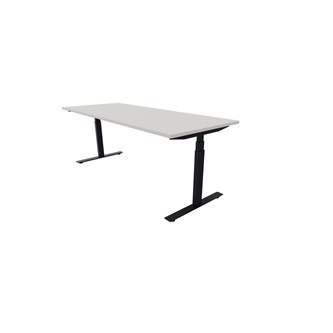 Chat skrivebord 200x80 cm, sort stel