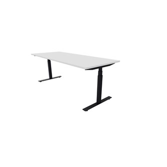 Chat skrivebord 200x80 cm, sort stel