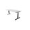 Chat skrivebord 200x80 cm, sort stel