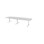 Talk mødebord 270x100x72 cm Ellipse T-understel hvid