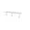 Talk mødebord 270x100x72 cm Ellipse T-understel hvid