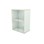 Fixa 2:2 udstillingsskab m/skydelåger i plexiglas D36 cm D46 cm