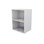 Fixa 2:2 udstillingsskab m/skydelåger i plexiglas D36 cm D46 cm