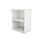 Fixa 2:2 udstillingsskab m/skydelåger i plexiglas D36 cm D46 cm
