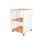 Fixa 2:2 udstillingsskab på hjul m/skydelåger og whiteboard D36 cm D46 cm