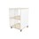 Fixa 2:2 udstillingsskab på hjul m/skydelåger og whiteboard D36 cm D46 cm
