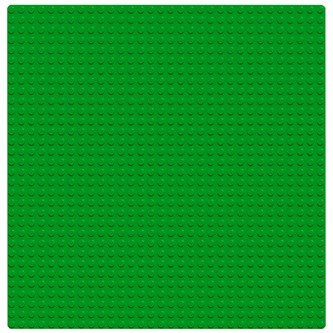 LEGO byggeplade grøn