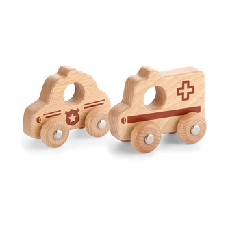 Udrykningskøretøjer naturfarvet