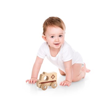 Udrykningskøretøjer naturfarvet