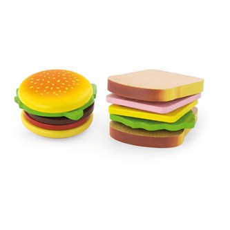 Hamburger og sandwich
