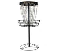 Semiportabelt mål til disc golf