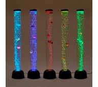 Boblerør 100 cm sort