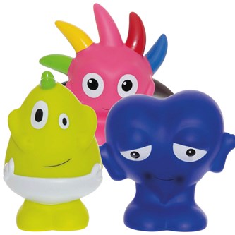 Babblarna store plastfigurer - Dadda, Diddi, Doddo