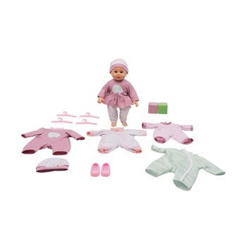 Blød dukke Maja 35 cm med tilbehør