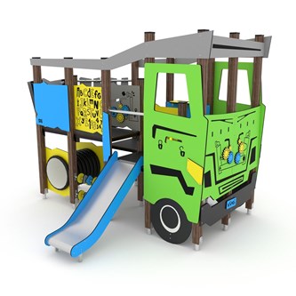 WOODEN lastbil WD1550