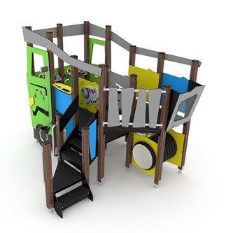 WOODEN lastbil WD1550