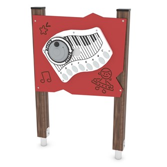 SOLO interaktivt legepanel/keyboard