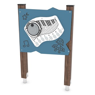 SOLO interaktivt legepanel/keyboard