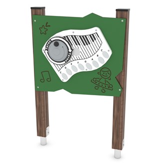 SOLO interaktivt legepanel/keyboard