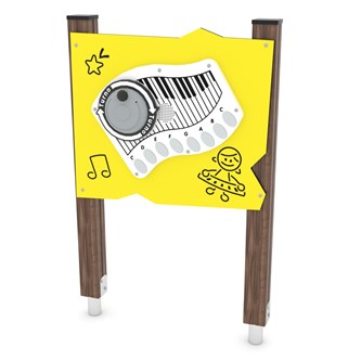 SOLO interaktivt legepanel/keyboard