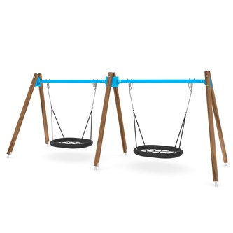 SWING dobbelt fugleredegynge, træ