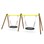 SWING dobbelt fugleredegynge, træ