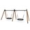 SWING dobbelt fugleredegynge, træ