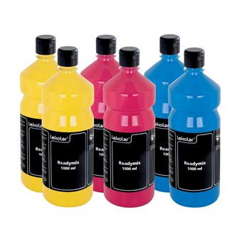 Lekolar readymix 6x1 l primærfarver