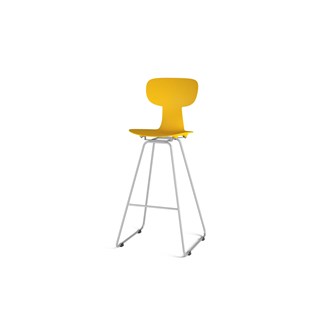 Take barstol medium sh 68 cm sølvunderstel