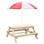 Picnicbord med parasol