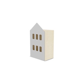 Fixa 2:2 dukkehus m/ 1 låge D36 cm