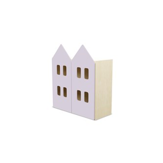 Fixa 3:2 dukkehus m/ 2 låger D36 cm