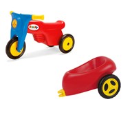 Scooter med anhænger