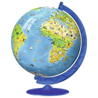 Puslespil - Globus 3D 180 brikker