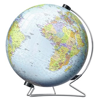 Puslespil - Globus 3D 550 brikker