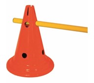 Kegler med hul 30 cm, 6 stk.