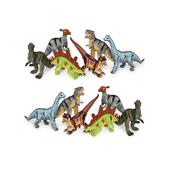 Dinosaurer 12 stk.