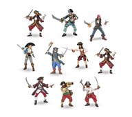 Legefigurer pirater 10 stk.