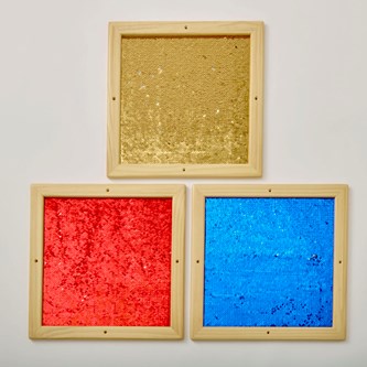 Pailletbilleder 3-pak