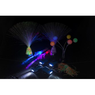 Tilbehør til mørketelt, 10 dele