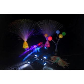 Tilbehør til mørketelt, 10 dele