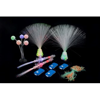 Tilbehør til mørketelt, 10 dele