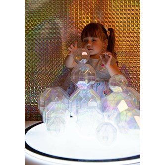 Transparente blokke 12 stk.