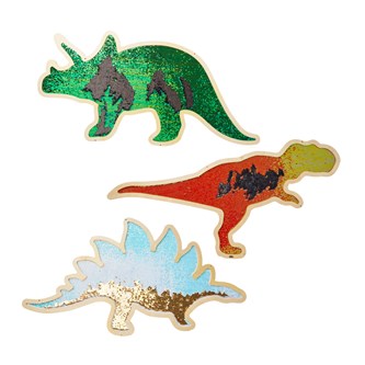 Paillettavler - Dinosaurer