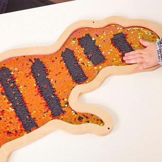 Paillettavler - Dinosaurer