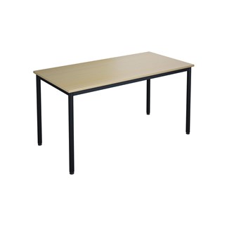 12:38 FSC bord akustik optimal laminat 140x70 cm sort understel