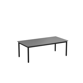 12:38 FSC bord akustik optimal laminat 140x70 cm sort understel